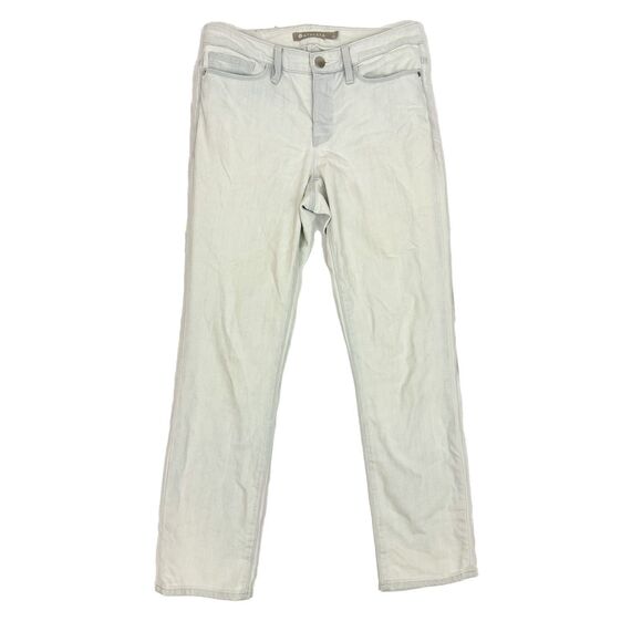 ATHLETA Sculptek Skinny Crop Jean 2 Biscayne Wash Light Blue Casual Stretch B10 - Picture 2 of 6